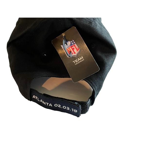 NWT Super Bowl NFL Atlanta 020319 Set Short Sleeve TShirt & Hat Gray Black SZ L - Picture 7 of 11